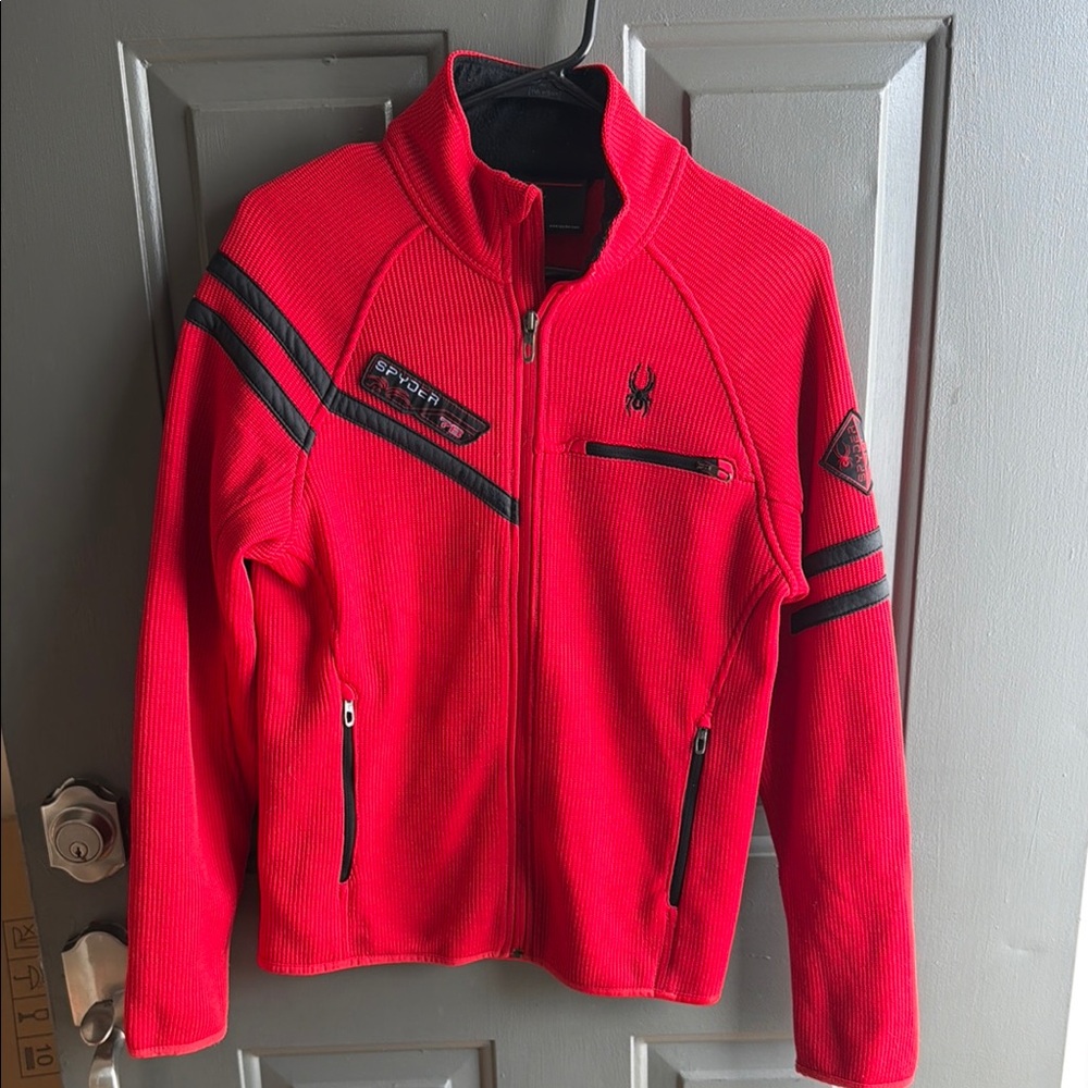 Spyder Alps Full Zip Mid Weight Core Sweater Mens XS